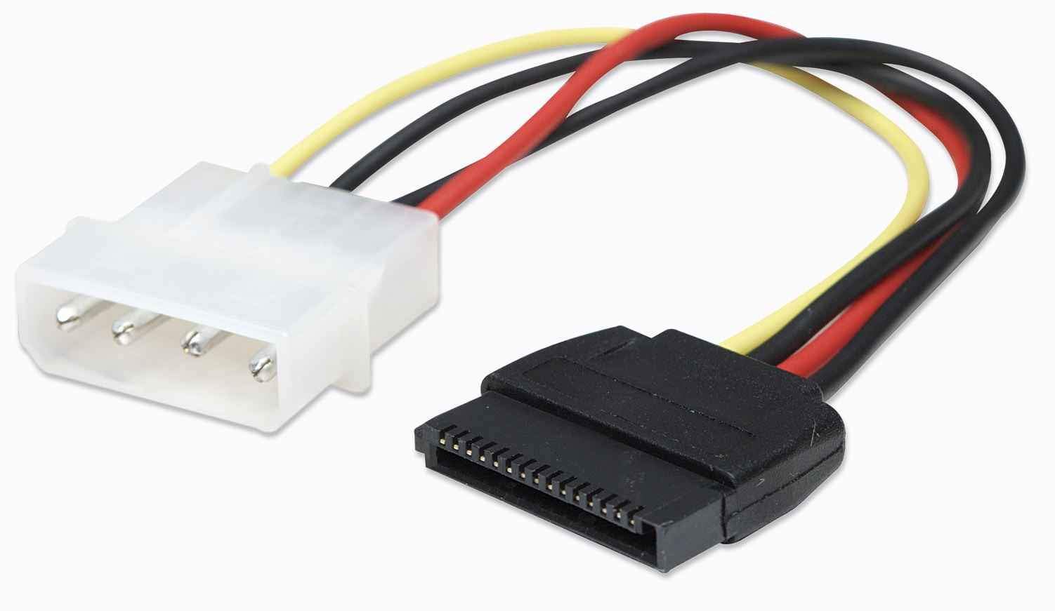 Manhattan Sata Power Cable Sata 15P 4P 6.5In/16Cm (342766)