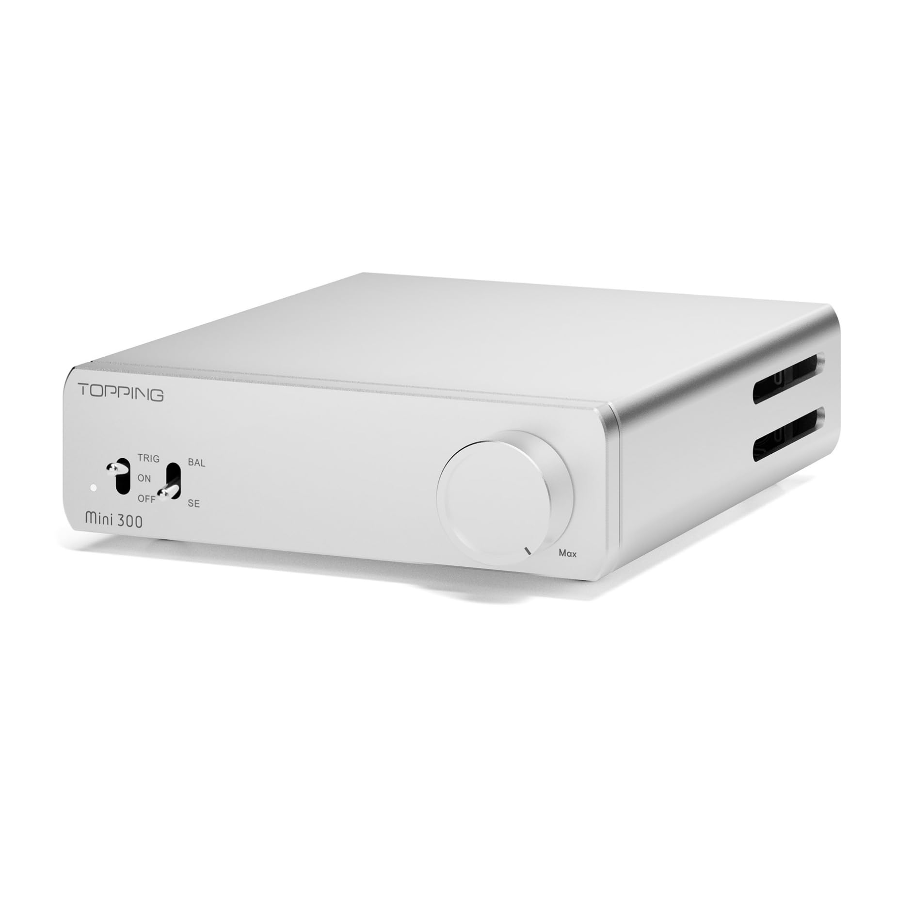 TOPPING Mini300 Compact Stereo Power Amplifier, Fully Balanced Class-D Design, 140W2 @4O, Ultra-Low Distortion