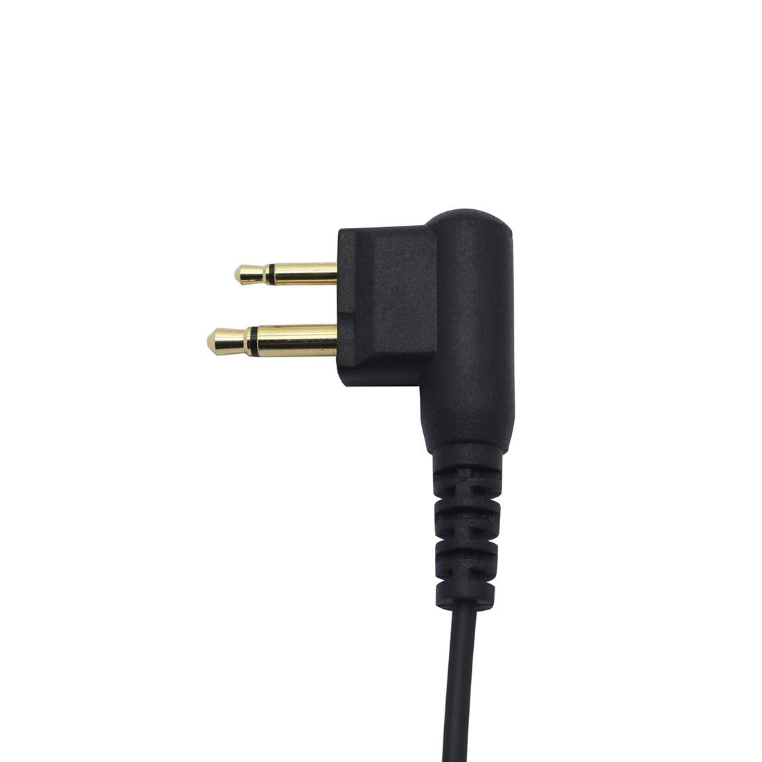 Goodqbuy D Shape Clip Ear Headset Earpiece Ptt With Mic Is Compatible With Motorola Two Way Radio Cls1410 Rmm2050 Gp300 Cp200 Pr400 Cls1110 (5 Pcs)