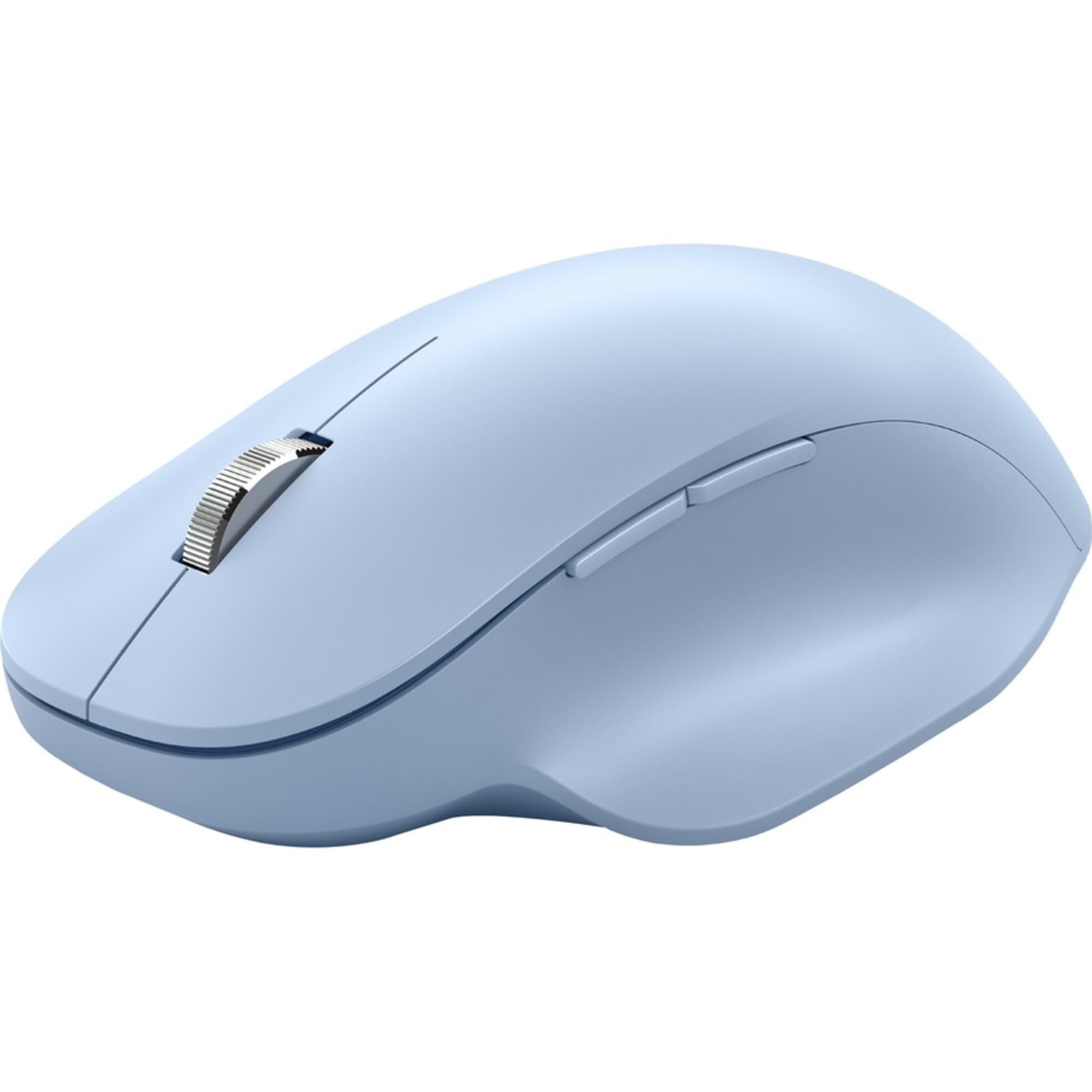 Microsoft Bluetooth Ergonomic Mouse   Pastel Blue   With Thumb Rest, Precise Tracking, And Customizable Buttons