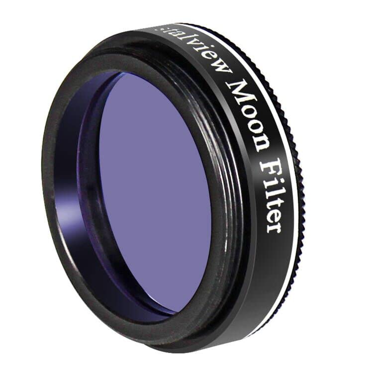 SOLOMARK CrystalView 1.25" Moon Filter for Telescopes Optical Glass