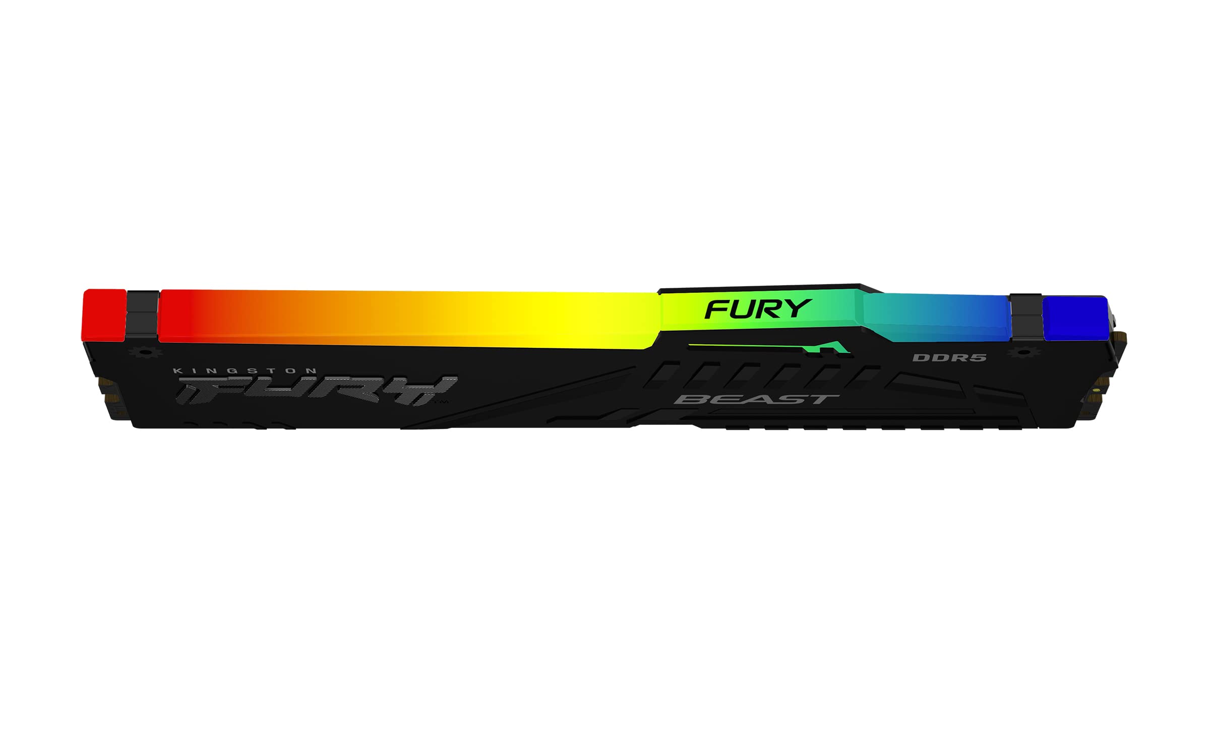 Kingston Fury Beast Rgb 8Gb 5200Mt/S Ddr5 Cl40 Dimm Desktop Memory Single Module | Intel Xmp 3.0 | Infrared Sync Technology | Ov