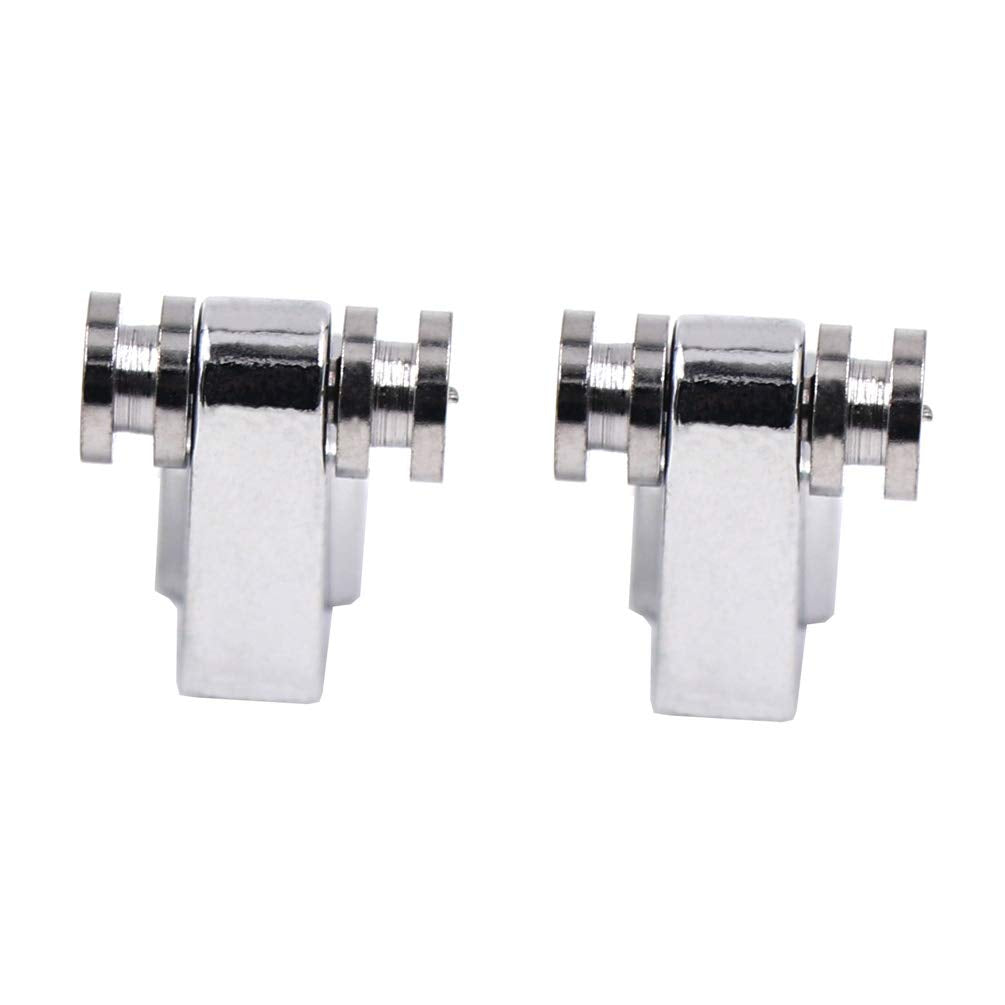 Disens Set Of 2 Roller String Tree Roller String Guides Retainer For Electric Guitars   Perfect For Stratocaster And Telecaster