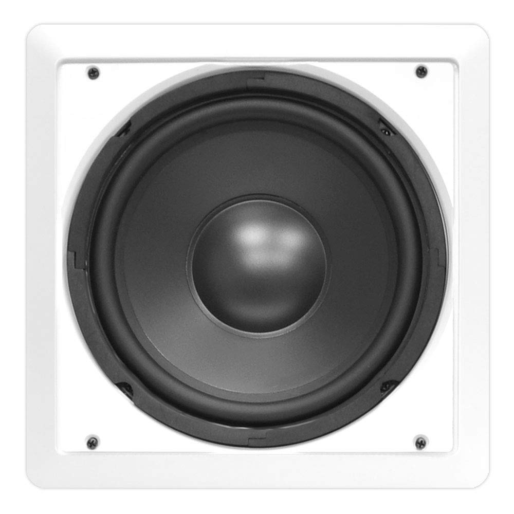 Pyle Ceiling Wall Mount Enclosed Speaker - 360 Watt Stereo In-Wall / In-Ceiling 10 Enclosed Full Range Subwoofer Speaker System