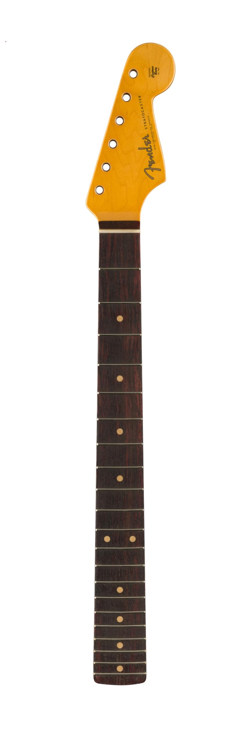 American Vintage II 1961 Stratocaster Neck, 21 Vintage Tall Frets, 7.25 Radius, Rosewood