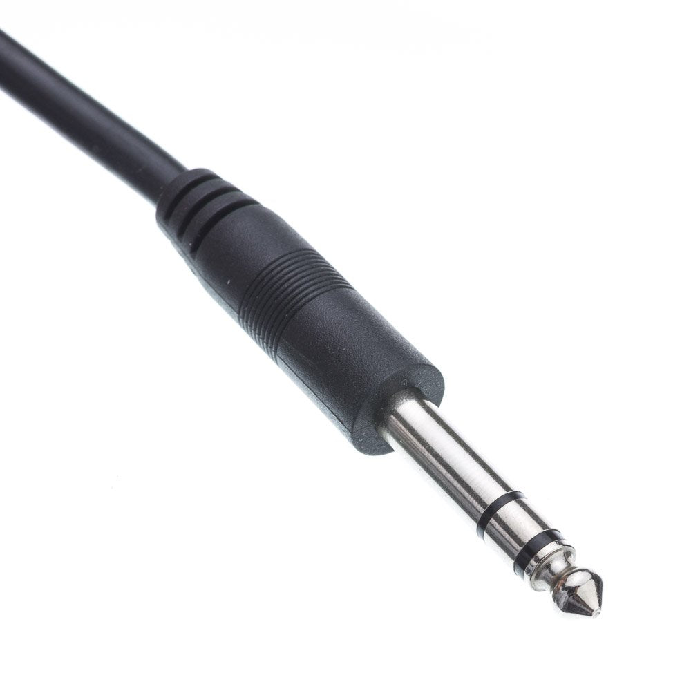 Cablewholesale 3 Pin Xlr Female To 1/4'' Trs/Stereo Male Audio Cable, 24 Awg Microphone Cable, 50 Feet