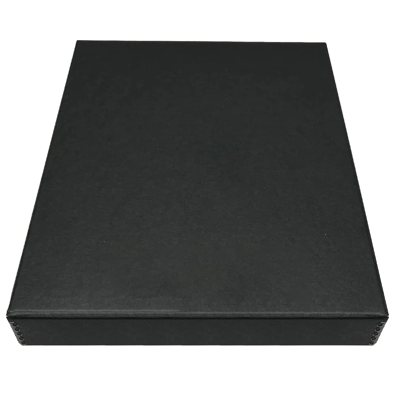 Golden State Art, Archival Folio Storage Box 11X14, Clamshell Design With Metal Edge, Preserve And Store Photos Documents Cards Prints Arts And Crafts Diy, Black