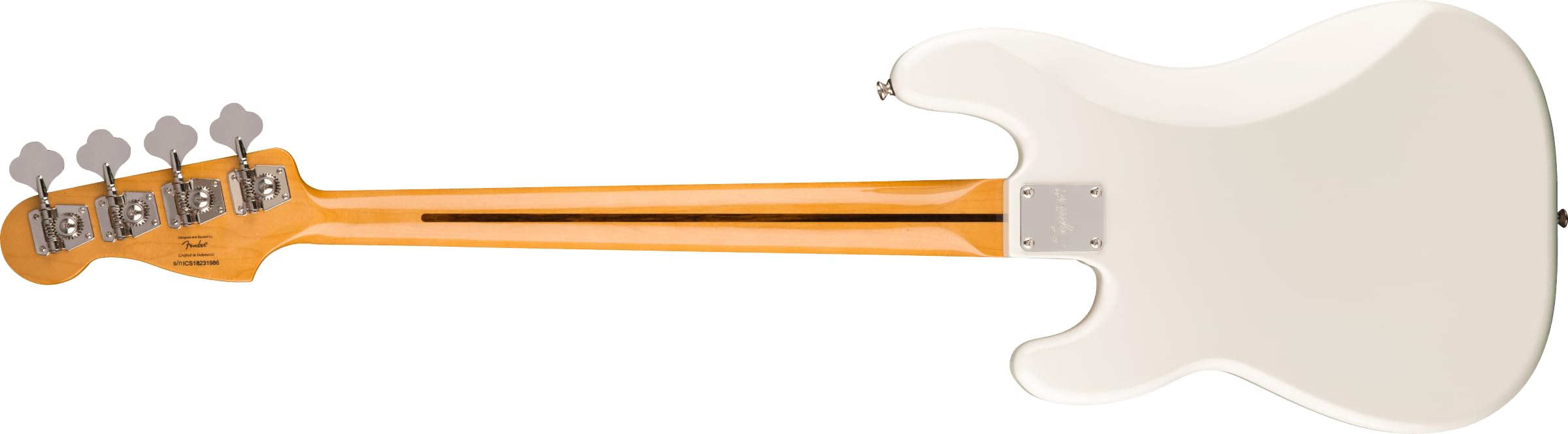 Fender Squier Classic Vibe 60S Precision Bass, Olympic White, Laurel Fingerboard