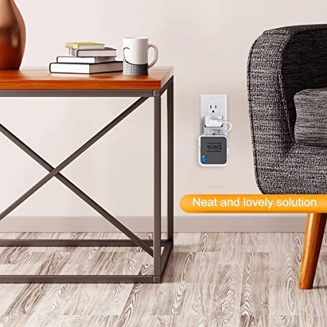 Outlet Wall Mount For Blink Sync Module 2, Mount Bracket Holder For Blink Outdoor Camera No Messy Wires Outdoor And Indoor Home Security Camera Mount With Short Cable (2 Pack)