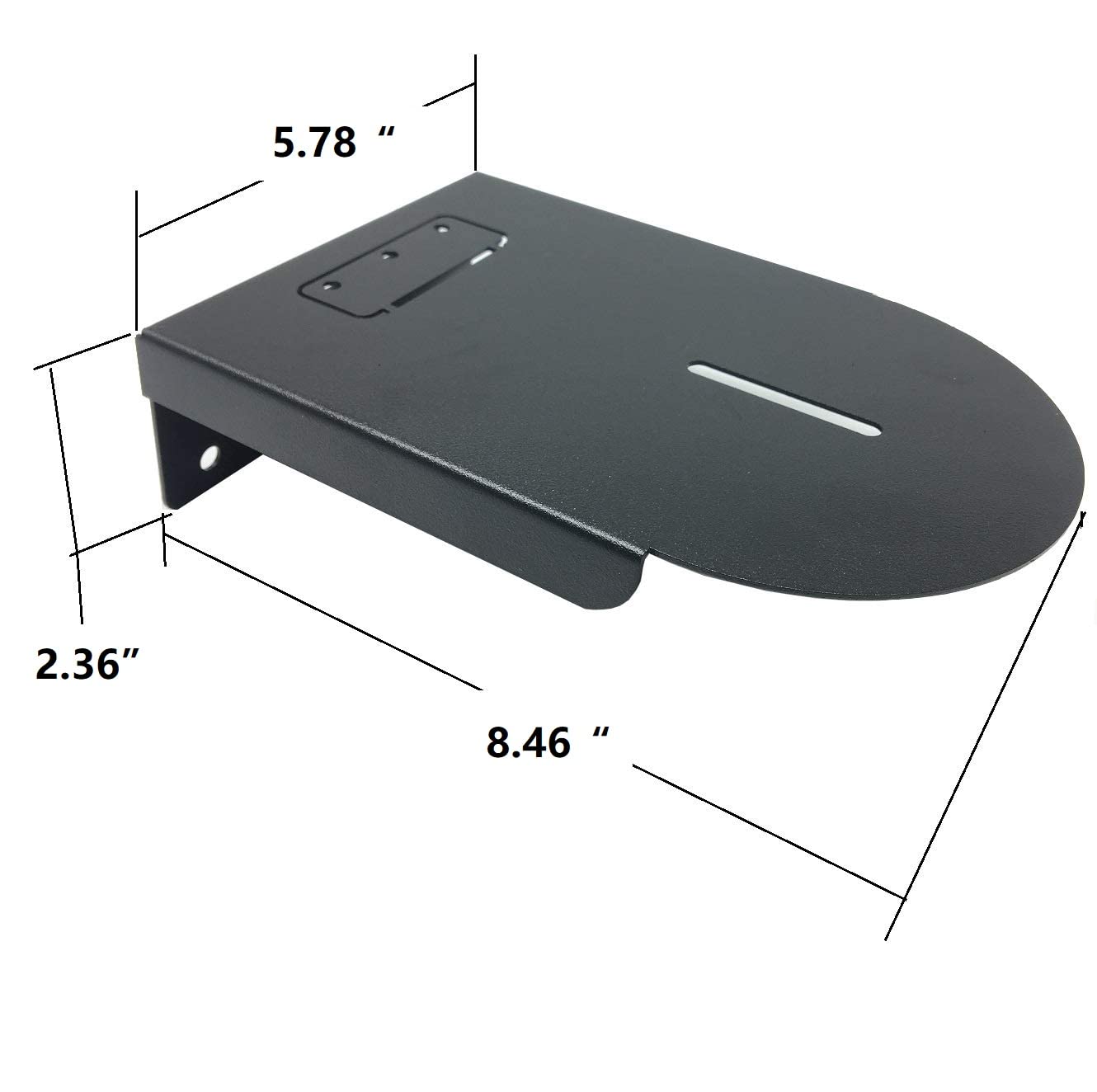 Jingchengmei Portable Electronic Device Mount, Black, Wall Mount Bracket, Compatible With Ptz Cameras, Loading Weight Capacity: