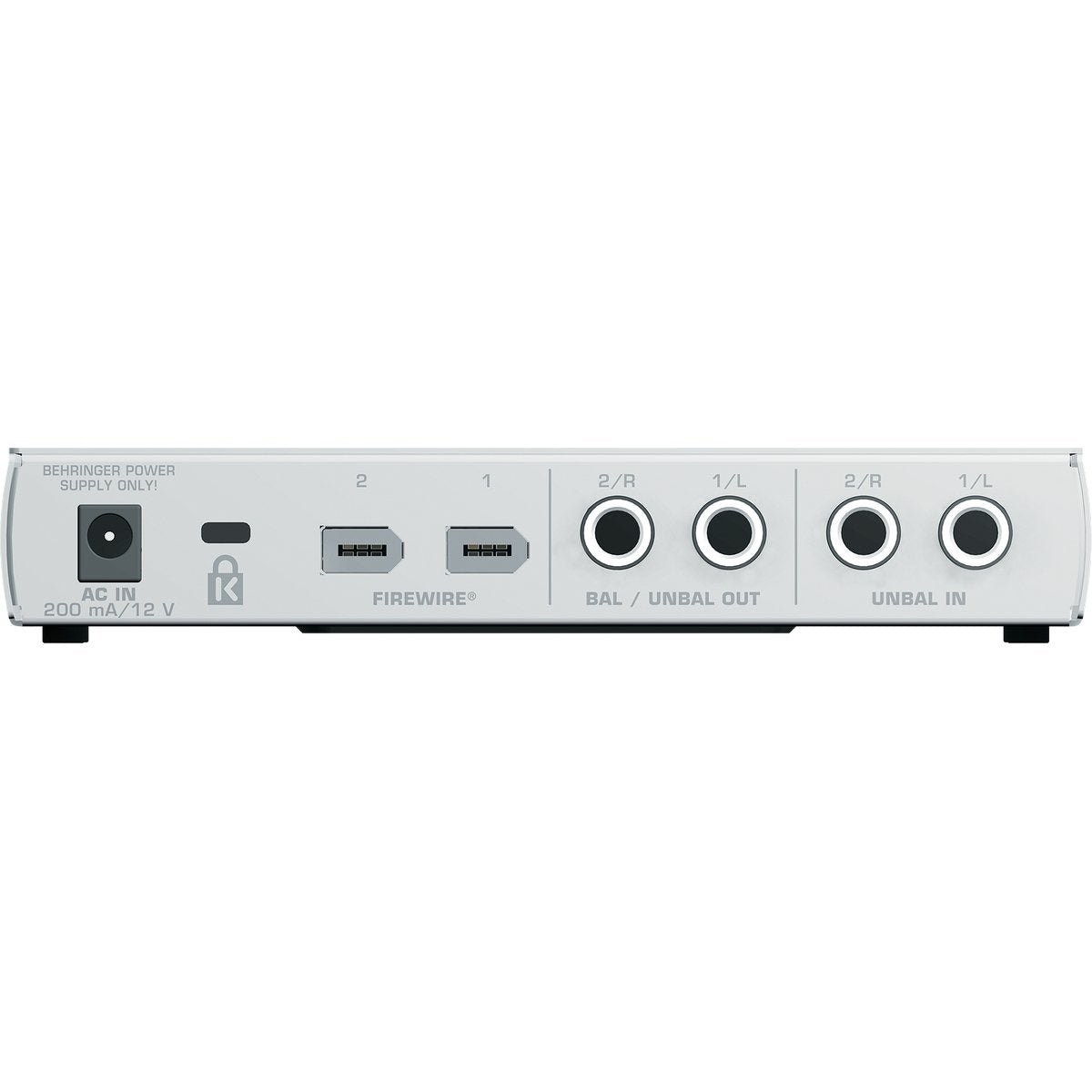 Behringer Fca202 Ultra Low-Latency 2 In/2 Out 24-Bit/96 Khz Firewire Audio Interface [Single]