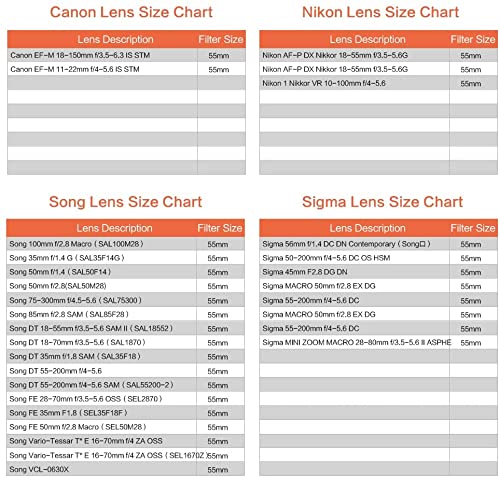 55Mm Front Lens Cap (55Mm Camera Lens Cap) Compatiable All Brands 55Mm Camera Lens And Other Lenses With 55Mm Filter Thread.