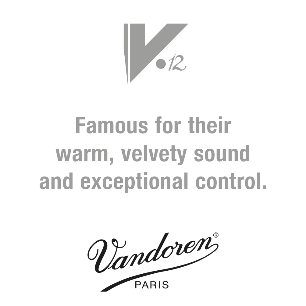 Vandoren Sr6025 Soprano Sax V.12 Reeds Strength 2.5; Box Of 10