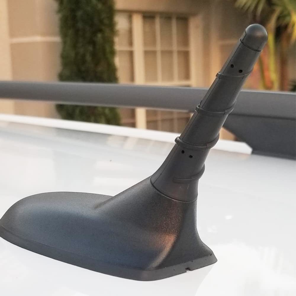 Basiker 3.2'' Stubby Antenna For 2011 2022 Jeep Cherokee Grand Cherokee Compass Renegade, Dodge Journey Avenger Durango Dart Chr