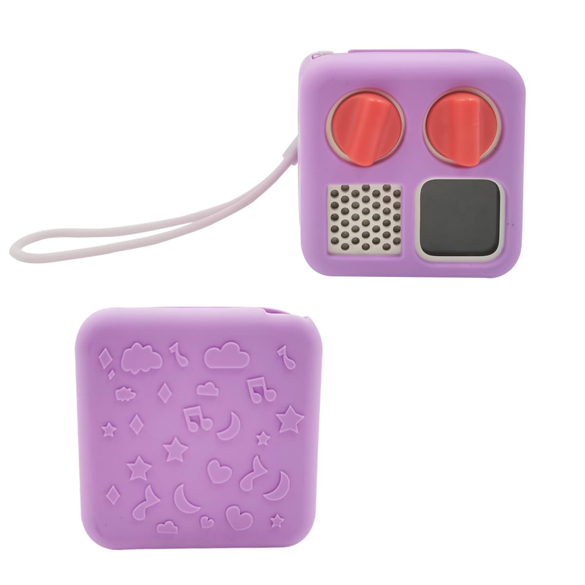 Anti-Slip Silicone Cover for YOTO Mini Audio Player, Protective Sleeve Case for Mini Player; Accessory for Kids Music Players (C