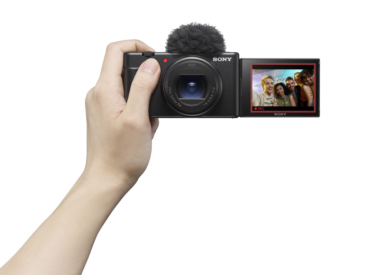 Sony Zv 1 Ii Vlog Camera For Content Creators And Vloggers   Black