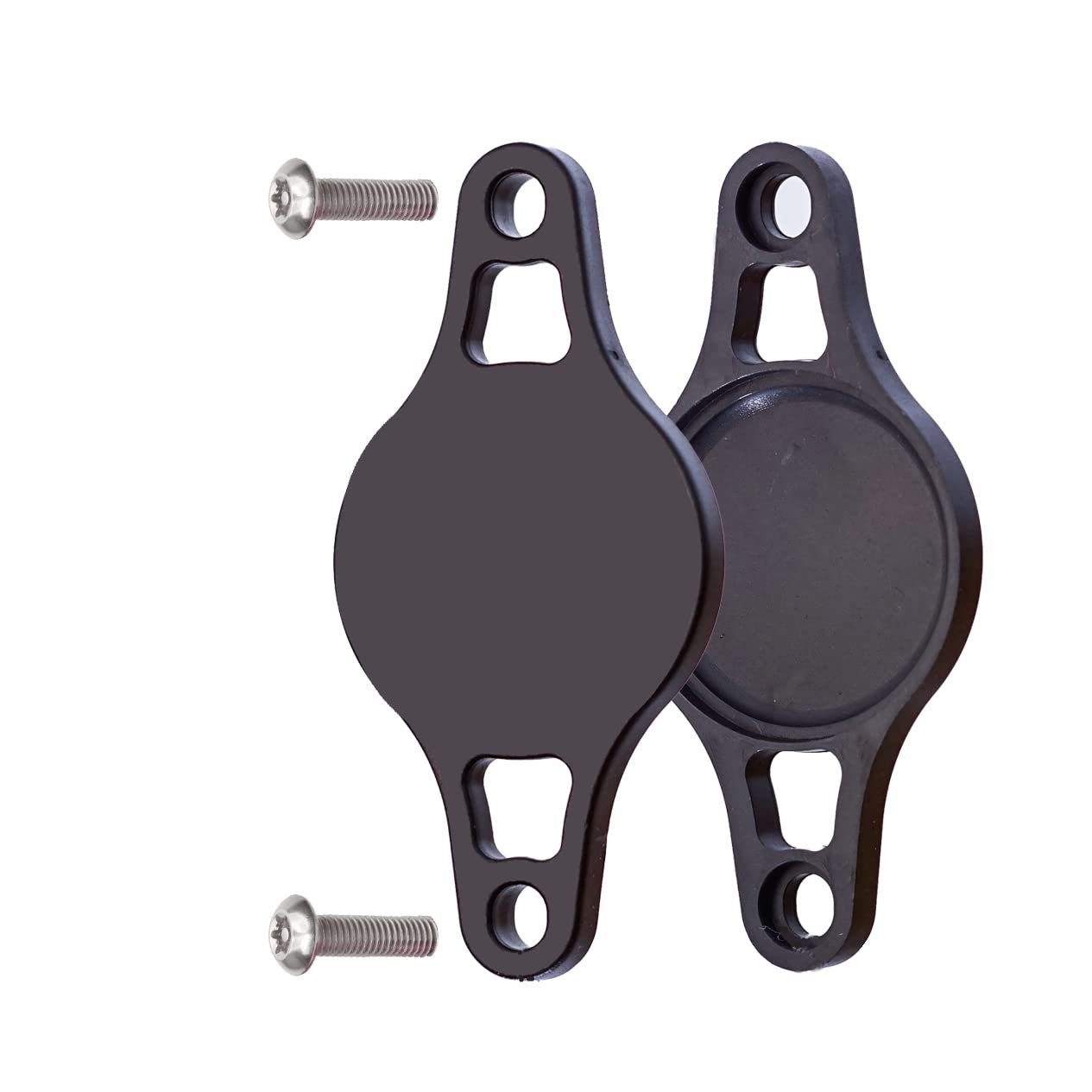 Airtag Bike Mount Hidden With Anti Theft Screws Airtag Bike Holder Case Waterproof Bicycle Gps Tracking Accessories(Black A)