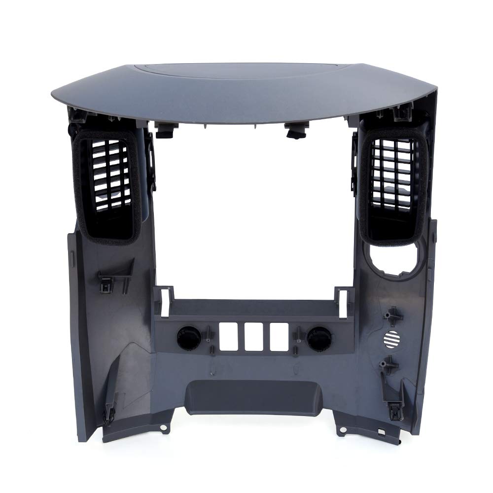 Grand Orange Center Dash Radio Ac Bezel W/O Speaker Compatible With 2004 2006 Nissan Titan, Armada Without Center Speaker 682578