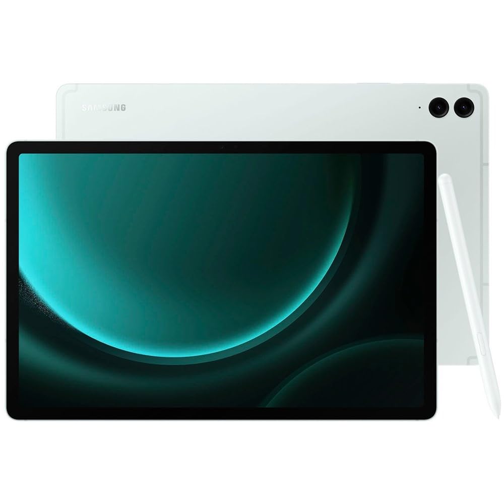 SAMSUNG Galaxy Tab S9 FE+ Plus w/S-Pen (256GB, 12GB, Wi-Fi) 12.4 WiFi 6 Android Tablet, 4K Camera, International Model - X610 (M