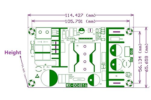 Noyito Ac To Dc 48V 4A Isolated Power Supply Module Ac 120V (100 240V) To 48V 4A 192W Peak 5A 240W Max Power Module With Overcur