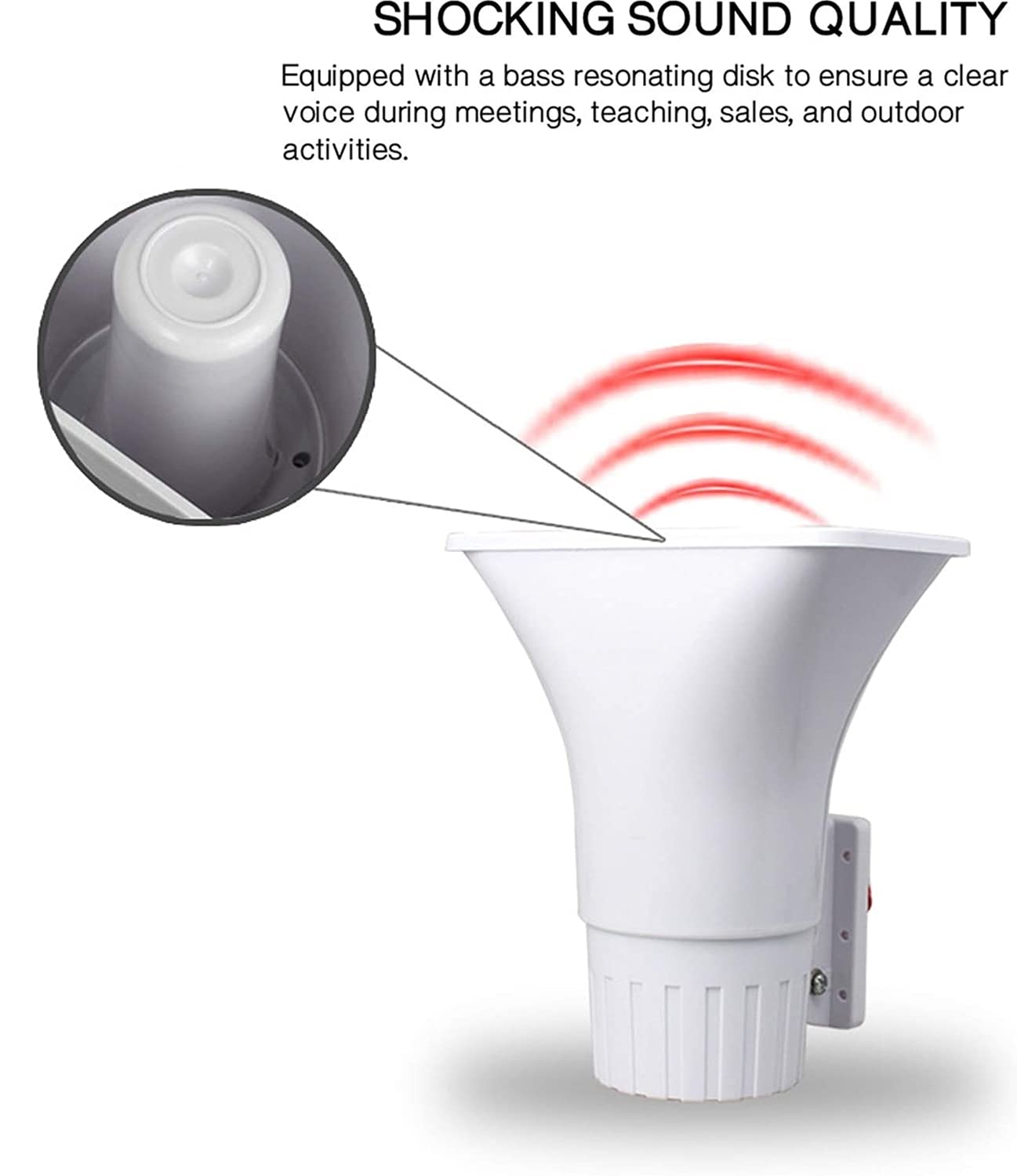 Kllsmdesign Alarm Dual Tone Wired Horn Siren With Bracket,130Db Loud Voice Warning System For Car Truck Home Doorbell Security Anti Thief Indoor And Outdoor