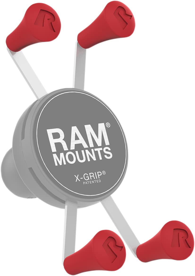 Ram Mounts X-Grip Red Rubber Cap 4-Pack Rap-Un-Cap-4-Redu
