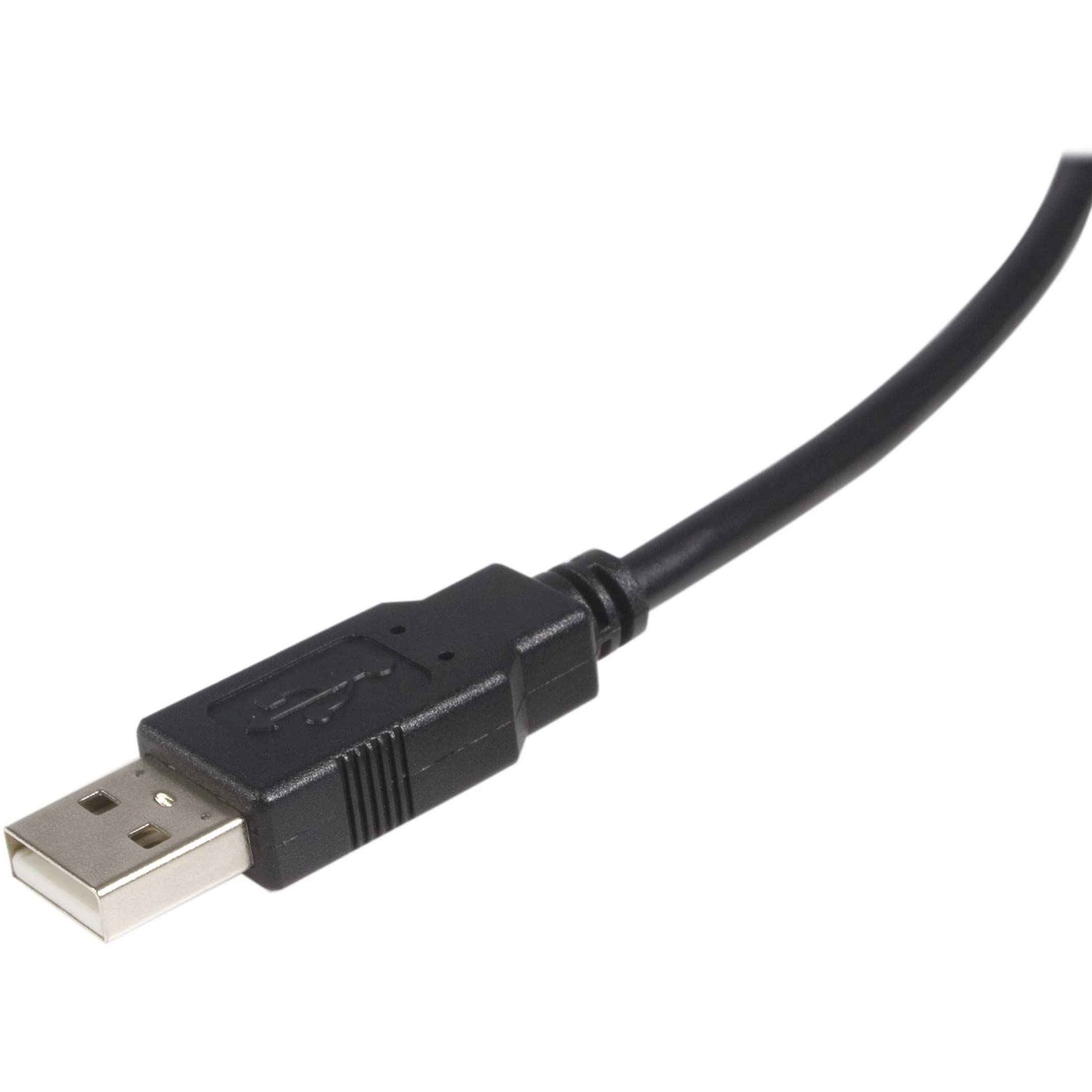 Startech.Com 3 Ft Usb 2.0 Certified A To B Cable   M/M (Usb2Hab3), Black