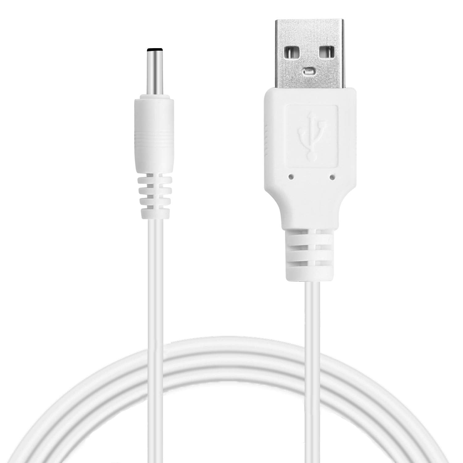 Harbendi Replacement Charger Cord For Fairywill/Kipozi/Dnsly/Sboly Sonic Electric Toothbrush Usb Charging Cable 3.3Feet White
