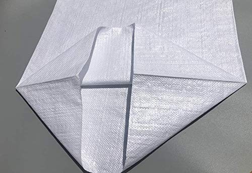 Sand Bags Empty White Woven Polypropylene Sandbags Sack Bags Recycling Bags Gravel Bags Upgrade Thickened Material14   26   (5 P