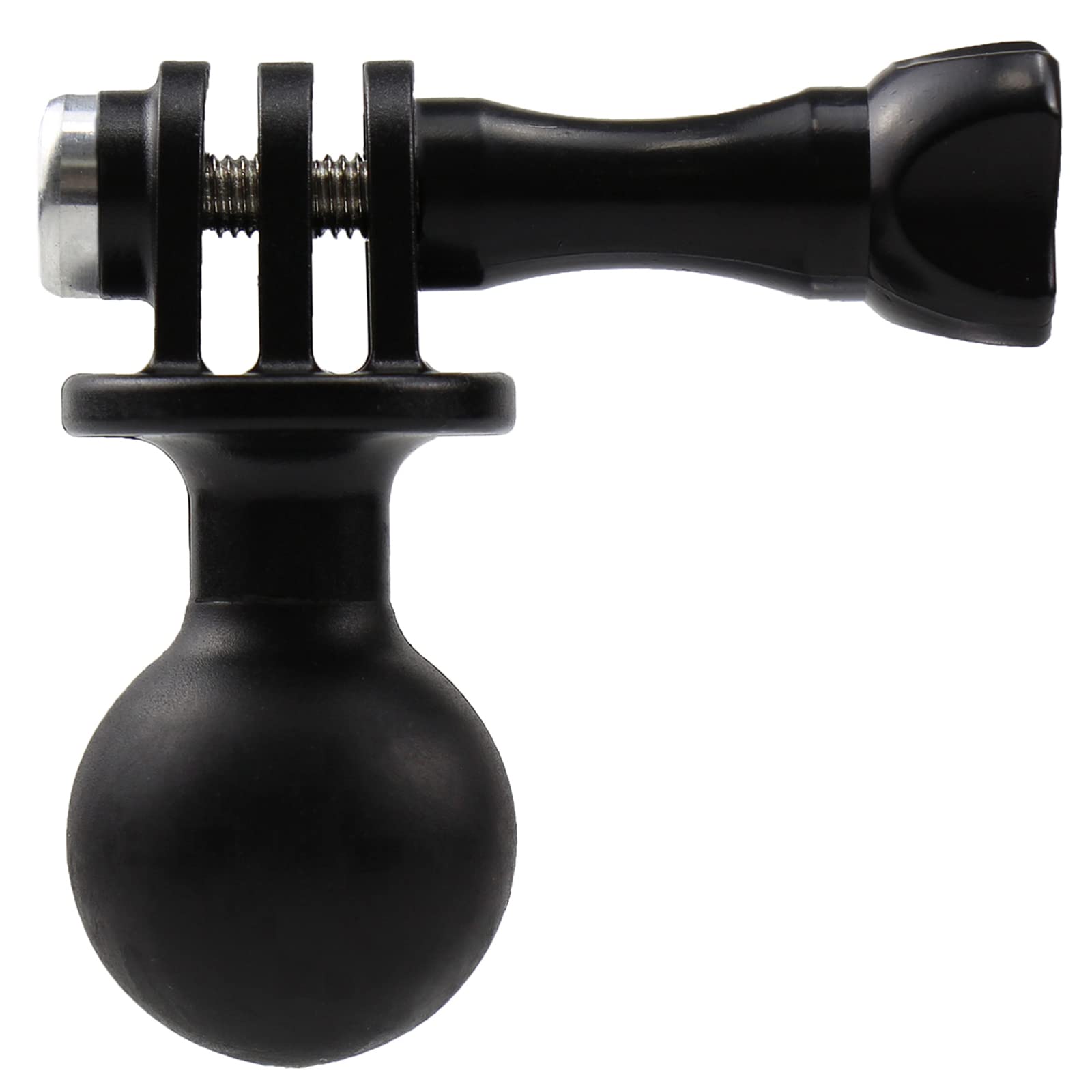 Qkoo Ball Mount For Gopro Hero 13 12 11 10 9 8 7 6 5 4 3+ 3 Black 2018 Max Session Fusion, Osmo Action, Akaso, Sjcam Camera   Ba