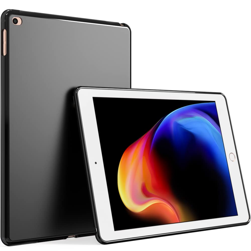 Puxicu Case for iPad 6th/5th Generation 2018&2017, Slim Design Matte TPU Rubber Soft Skin Silicone Protective Cover for iPad 9.7