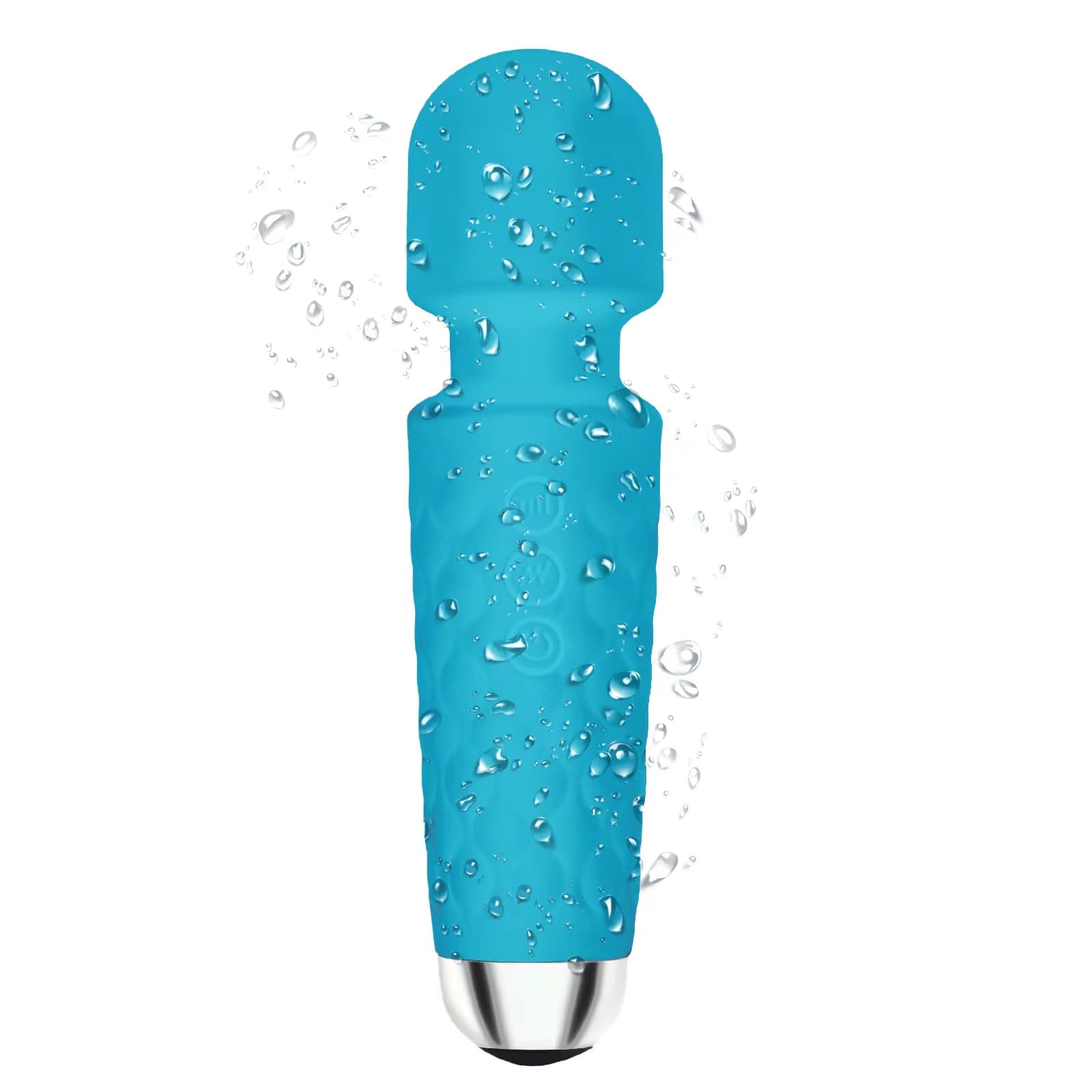 GXBOGR Percussion Handheld Electric Back Massager - Rechargeable&Waterproof Handheld Deep Tissue Neck Back Massager for Shoulder