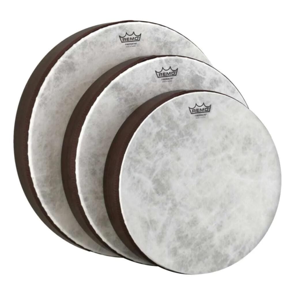 Remo Fiberskyn Frame Drums, 3Piece Pack, 10inch, 12inch 14inch
