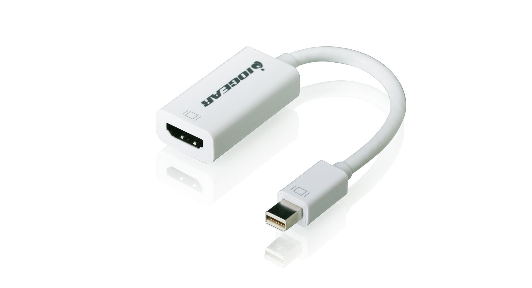 Iogear Mini Displayport To Hd Adapter Cable White Gmdphdw6