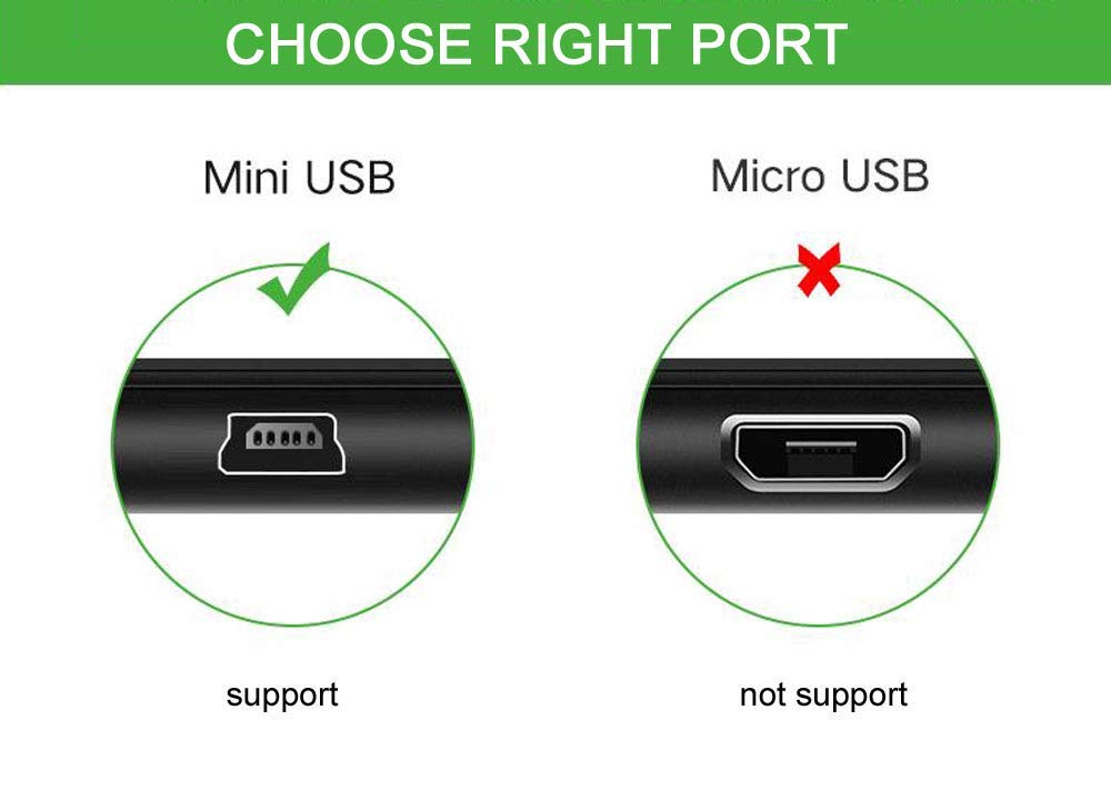 Deeirao New Usb2.0 Charging Cord To Mini B Male And 3.5Mm Jack Plug Audio Cable For Mp3/Mp4 Bluetooth Speaker (Mini Usb)
