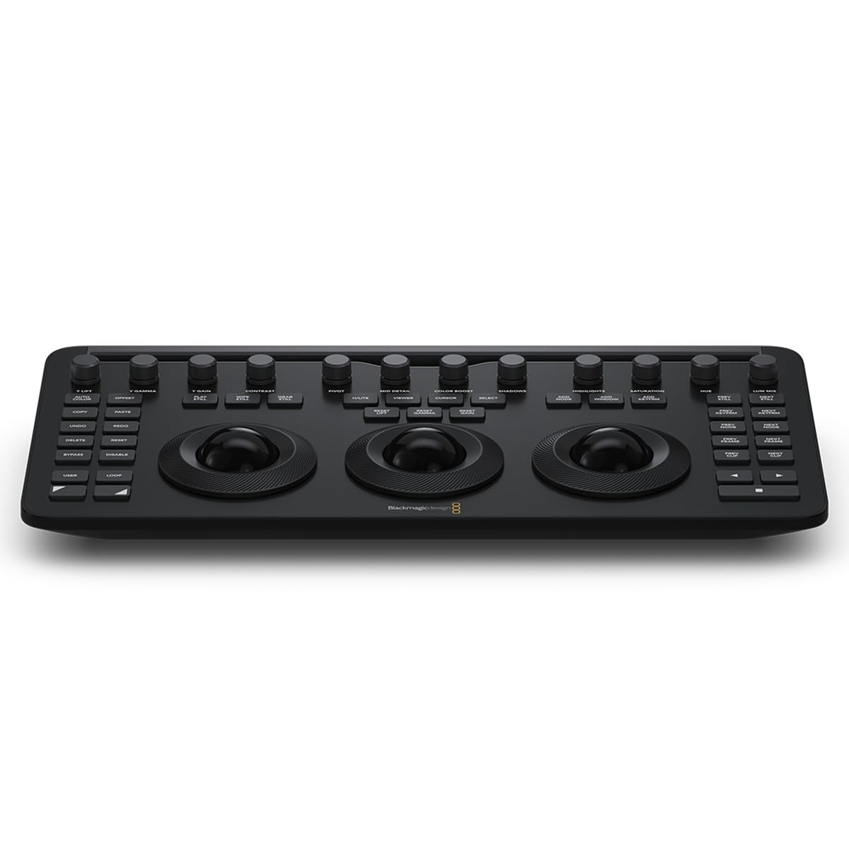 Blackmagic Design Davinci Resolve Micro Color Panel With Bluetooth And Usb-C Connectivity (Black)