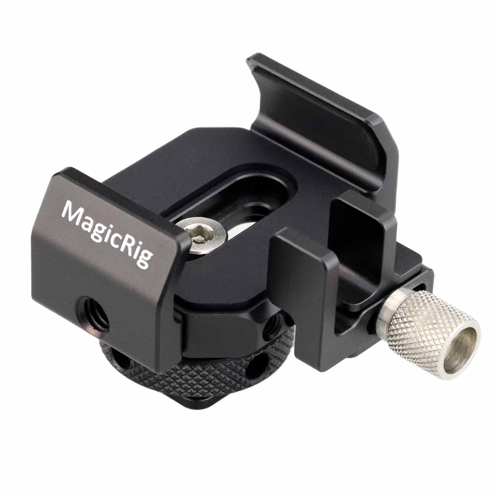 Magicrig Ssd Mount Bracket With Usb C Cable Clamp For Samsung T5 /T7 Ssd, For Sandisk Ssd, Compatible With Bmpcc 4K /6K /6K Pro