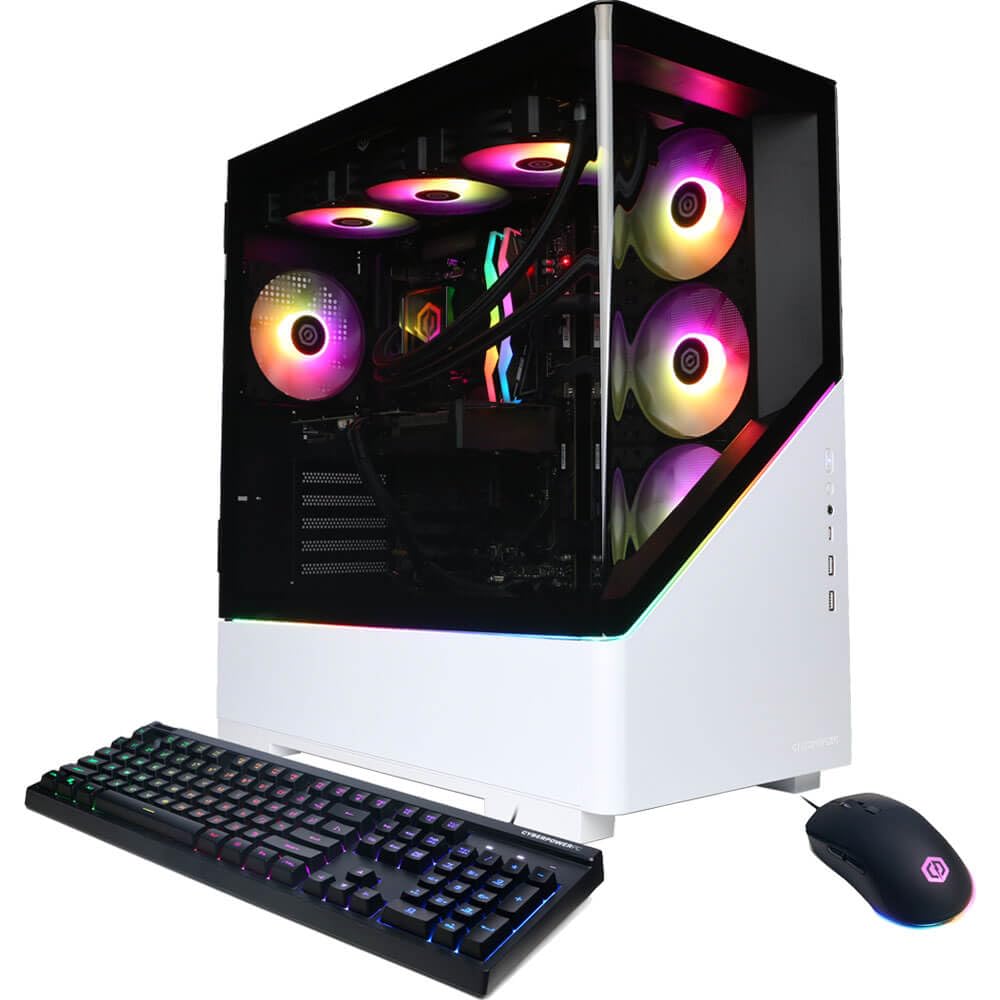 CyberPowerPC SY SLC11140CPG Ryzen7 9800X3D 32GB 2TB RX9070XT W11H Retail