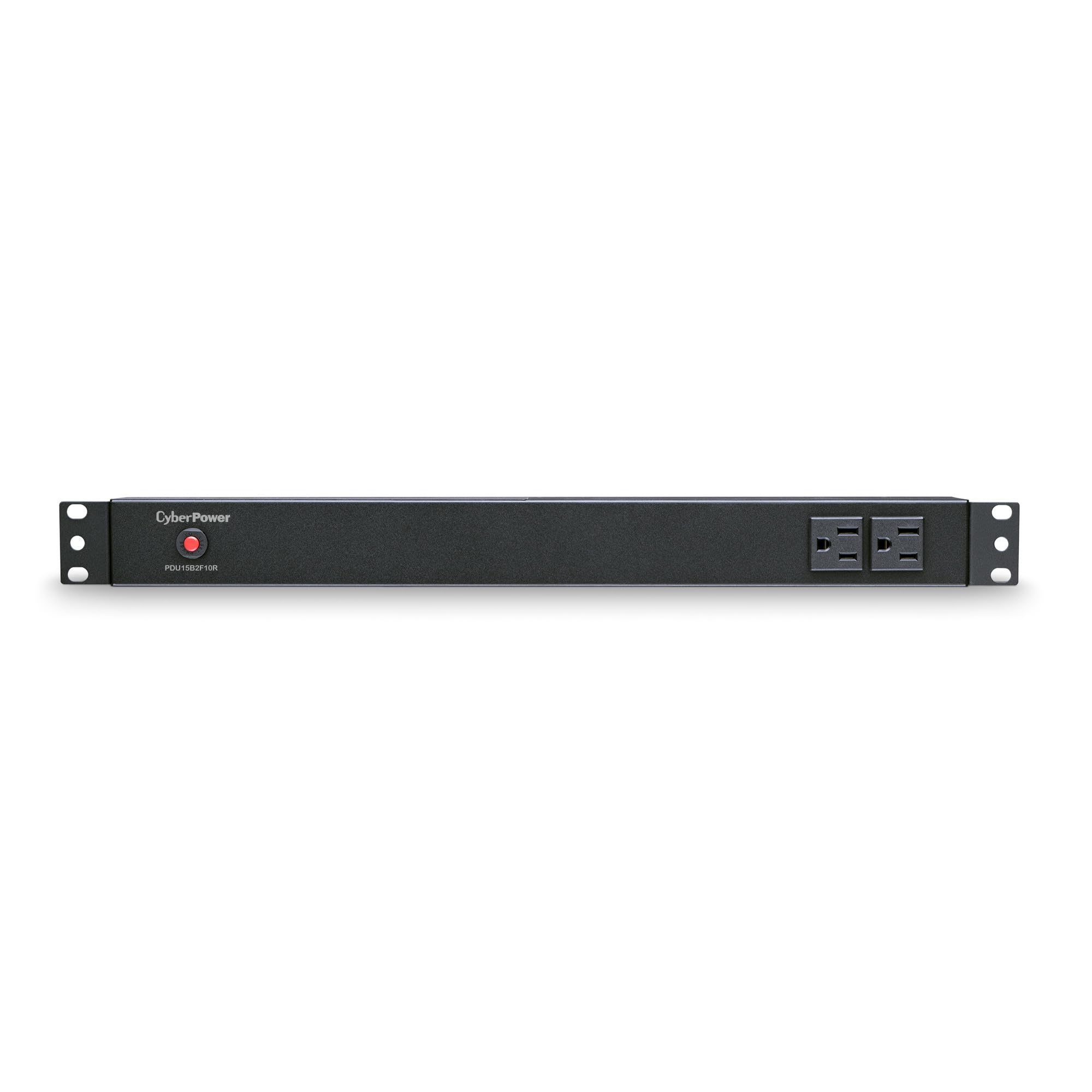 Cyberpower Pdu15B2F10R Basic Pdu, 100 125V/15A, 12 Outlets, 1U Rackmount