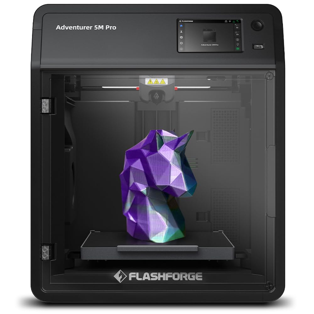 FLASHFORGE AD5M Pro 3D Printer 600mm/s High Speed & Precision, Full-Auto Calibration with 0.4&0.6mm Nozzle Bundle, CoreXY Struct
