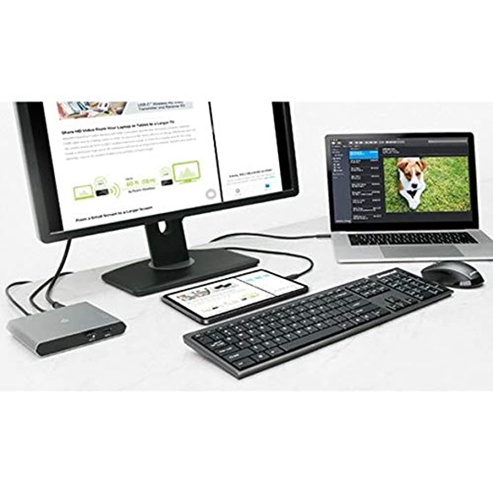 Iogear 2 Port Usb C Kvm W/Power Kit