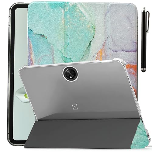 Proelite Cover For Oneplus Pad Go 11.35 Inch Case Cover, Transparent Flip Case Cover For Oneplus Pad Go 11.35 Inch 2023 With Sty
