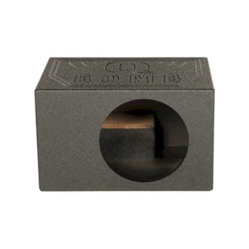 Q Power Qbomb12Vl Single Sq Single 12 Inch Side Ported Speaker Box For Kicker L7 Subwoofer