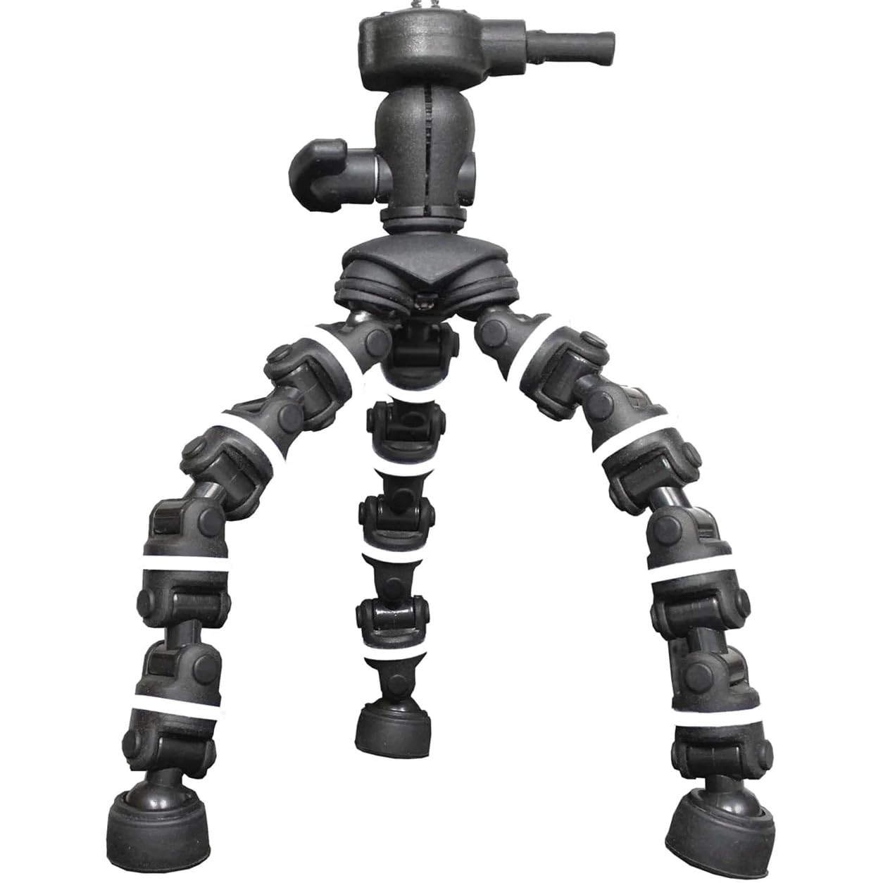 Bower Bendi Pod   8Inch Tripod With Flexible Legs | Quick Camera Release | 360 Rotation For Perfect Shots | Lightweight & Portab