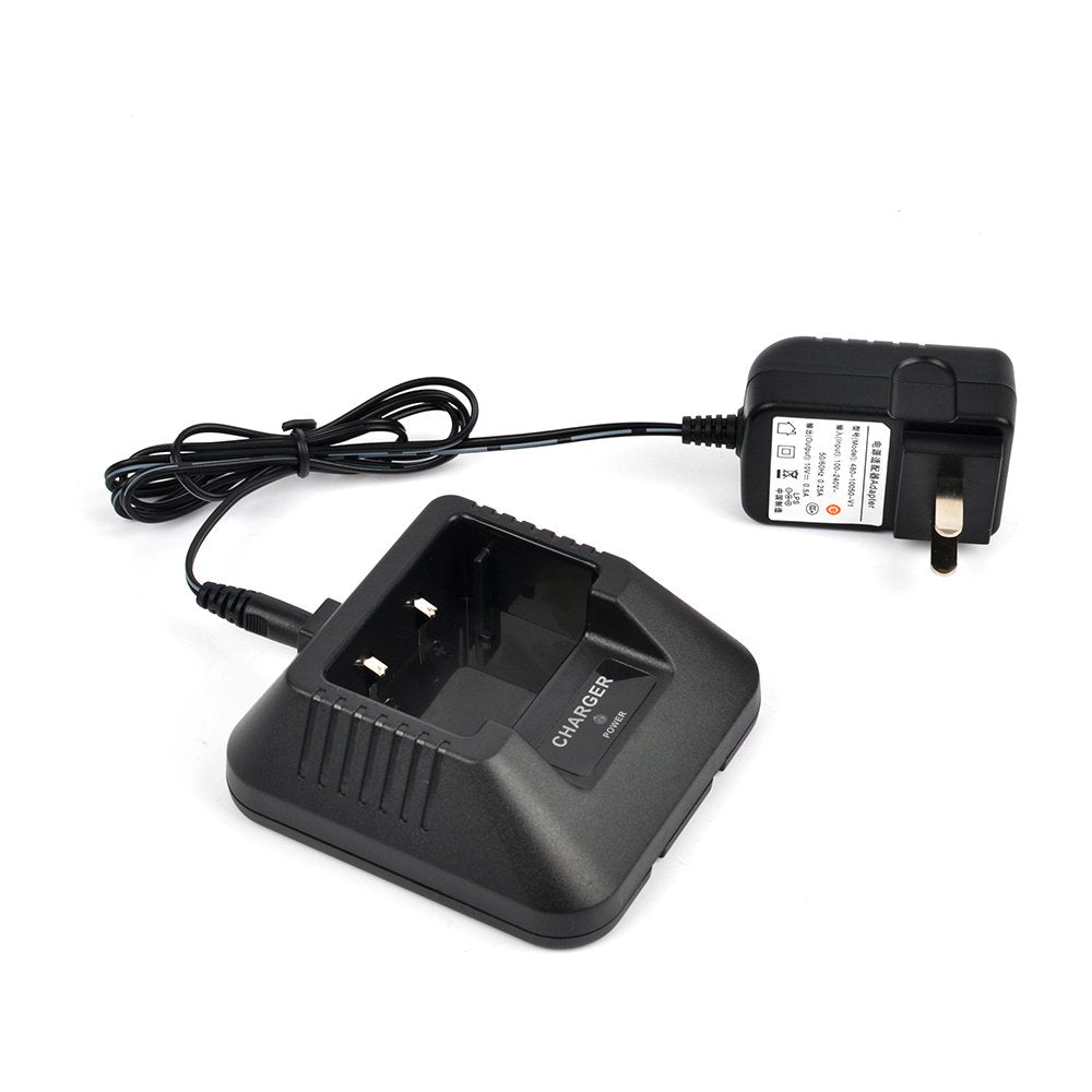 Walike Talkie Base Desktop Charger For Baofeng Uv 5R Uv 5Ra Uv 5Rb Uv 5Rc Uv 5Rd Uv 5Re Uv 5Replus Two Way Radio