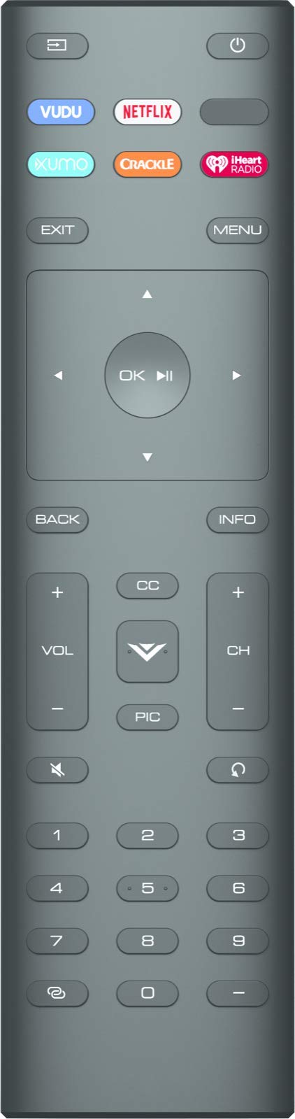 New Xrt136 2017 Remote Control Compatible With Vizio M50 E1 M55 E0 M65 E0 M70 E3 M75 E1