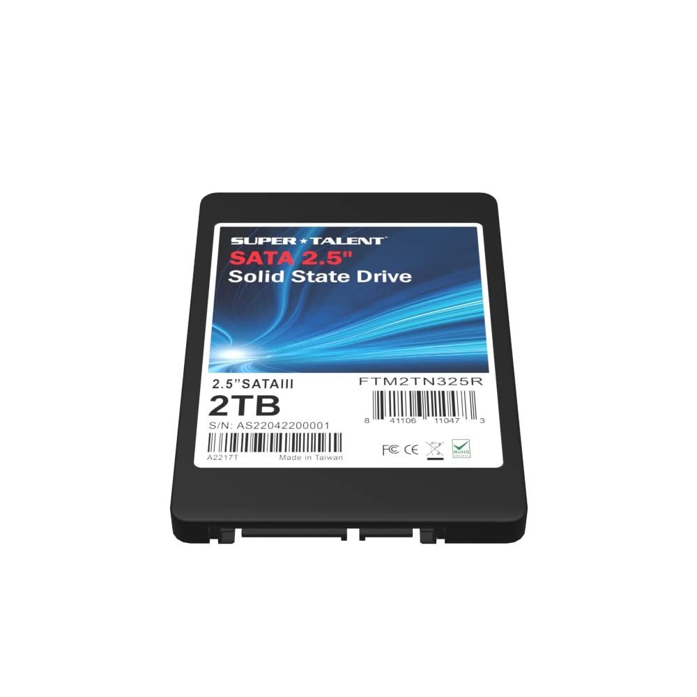 Super Talent Teranova 2Tb 2.5 Inch Sata3 Solid State Drive (3D Tlc)