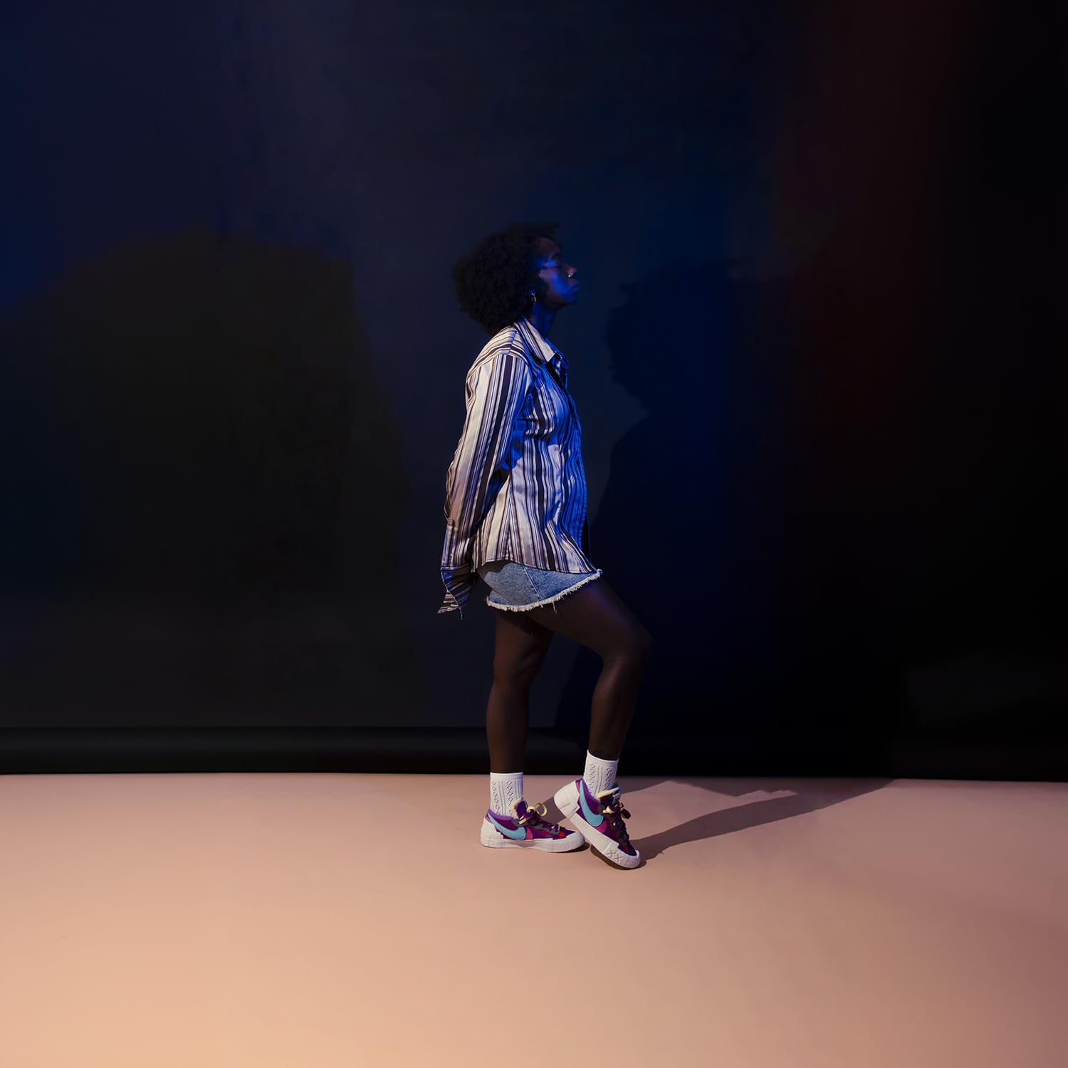 Kate Seamless Paper Backdrop Black Seamless Backdrop Paper Rolls Paper Backdrop (53''X32.8' Jet)