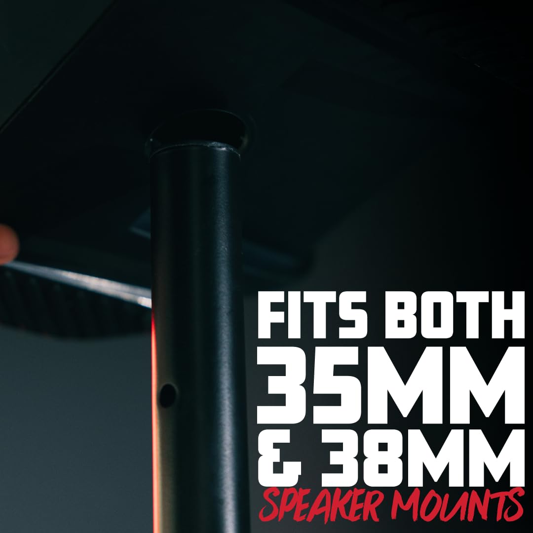 Gator Frameworks Standard Subwoofer/Speaker Pole Mount With Adjustable Height, (Gfw-Spk-Sub60)