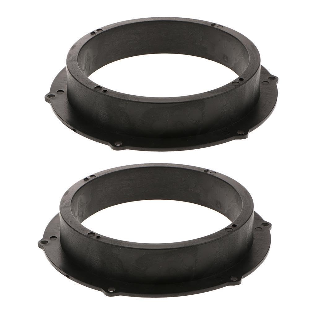 8 Inch to 6.5 Inch Speaker Adapter Spacers, 2 Pack, Door Installation Rings for VW, Spacer Mount